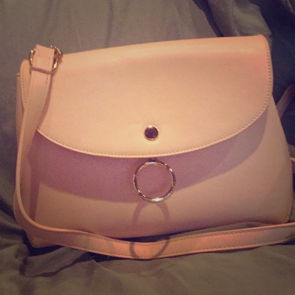 Park Lane light pink mid-size crossbody bag - Picture 1 of 8